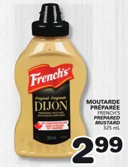 Marches Tradition FRENCH'S PREPARED MUSTARD offer