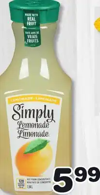 Marches Tradition SIMPLY REFRIGERATED LEMONADE, FRUIT JUICE OR PUNCH offer