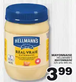 Marches Tradition HELLMANN'S MAYONNAISE offer