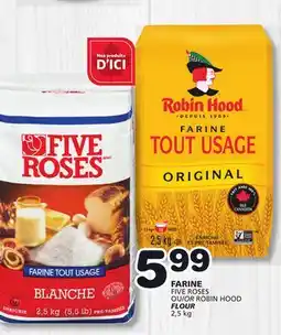 Marches Tradition FIVE ROSES OR ROBIN HOOD FLOUR offer
