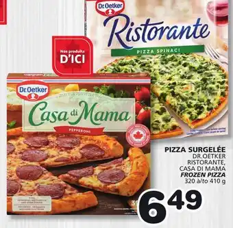 Marches Tradition DR. OETKER RISTORANTE, CASA DI MAMA FROZEN PIZZA offer