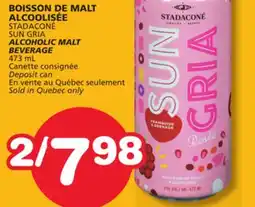 Marches Tradition SUN GRIA ALCOHOLIC MALT BEVERAGE offer