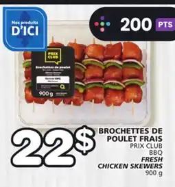 Marches Tradition PRIX CLUB BBQ FRESH CHICKEN SKEWERS offer