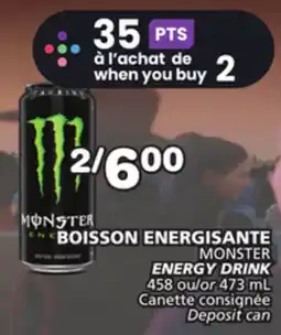 Marches Tradition MONSTER ENERGY DRINK offer