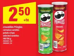 Maxi CROUSTILLES PRINGLES | potato crisps, 148/156 g offer