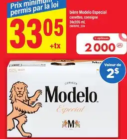 Maxi BIÈRE MODELO ESPECIAL, 24x355 mL offer