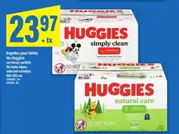 Maxi LINGETTES POUR BÉBÉS 16X HUGGIES | 16X BABY WIPES, 960-1152 un offer