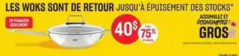 Maxi LES WOKS SONT DE RETOUR offer
