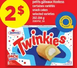 Maxi PETITS GÂTEAUX HOSTESS | snack cakes, 202-206 g offer