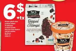 Maxi DESSERT GLACÉS SANS PRODUITS LAITIERS SO DELICIOUS | dairy-free frozen desserts, 68-500 mL offer
