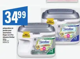 Maxi PRÉPARATION EN POUDRE POUR NOURRISSONS ÉTAPE 1 ET 2 PRO ADVANCE SIMILAC 584 G offer