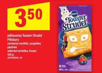 Maxi PÂTISSERIES TOASTER STRUDEL PILLSBURY | pastries, 326 g offer