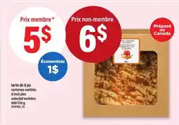 Maxi TARTE DE 8 PO | 8 inch pies, 680/750 g offer