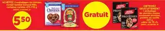 Maxi CÉRÉALES FORMAT FAMILIAL GENERAL MILLS, 475-778 G offer