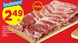 Maxi CÔTES DE FLANC DE PORC | pork side ribs offer