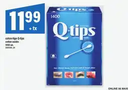 Maxi COTON-TIGE Q-TIPS | cotton swabs, 1400 un offer
