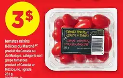 Maxi TOMATES RAISINS DÉLICES DU MARCHÉ | grape tomatoes, 283 g offer