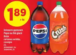Maxi BOISSONS GAZEUSES PEPSI OU THÉ GLACÉ BRISK, 2 L offer