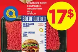 Maxi BOEUF HACHÉ MAIGRE BOEUF QUÉBEC | lean ground beef, 908 g offer