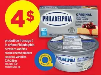 Maxi PRODUIT DE FROMAGE À LA CRÈME PHILADELPHIA, 227/250 g offer