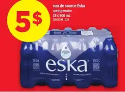 Maxi EAU DE SOURCE ESKA, 28 x 500 mL offer