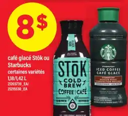 Maxi CAFÉ GLACÉ STŌK OU STARBUCKS, 1,18/1,42 L offer