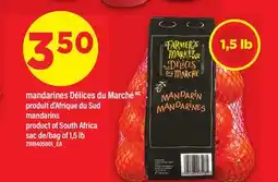 Maxi MANDARINES DÉLICES DU MARCHÉ | mandarins, sac de 1,5 lb offer