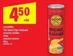 Maxi CROUSTILLES THE GOOD CRISP COMPANY | chips, 160 g offer