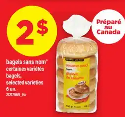 Maxi BAGELS SANS NOM | bagels, 6 un offer