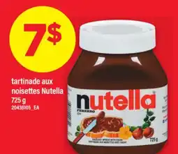 Maxi TARTINADE AUX NOISETTES NUTELLA, 725 g offer