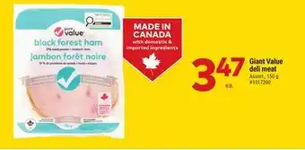 Giant Tiger Giant Value Black Forest Ham offer