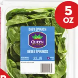 Giant Tiger 5 oz baby spinach offer