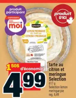 Super C Selection tarte au citron et meringue / lemon meringue pie Selection offer