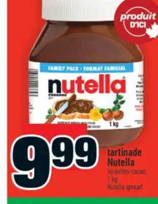 Super C tartinade Nutella | Nutella spread offer