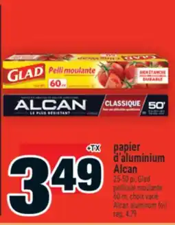 Super C PAPIER D'ALUMINIUM ALCAN | ALCAN ALUMINUM FOIL offer