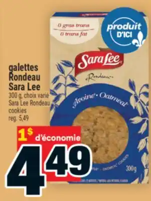 Super C galettes Rondeau Sara Lee | Sara Lee Rondeau cookies offer