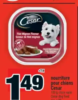 Super C nourriture pour chiens Cesar | Cesar dog food offer