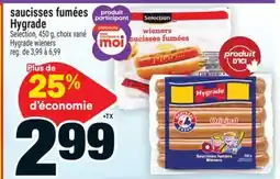 Super C saucisses fumées Hygrade | Hygrade wieners offer