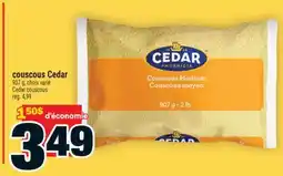 Super C COUSCOUS CEDAR | CEDAR COUSCOUS offer