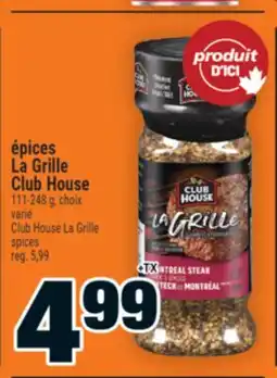 Super C épices La Grille Club House | La Grille Club House Grille spices offer