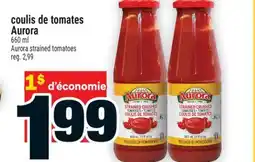 Super C Aurora coulis de tomates |strained tomatoes Aurora offer