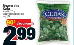Super C LÉGUMES OKRA CEDAR | CEDAR FROZEN VEGETABLE OKRA offer