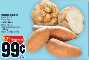 Super C patates douces | sweet potatoes offer