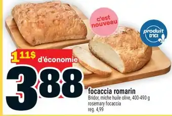 Super C FOCACCIA ROMARIN | ROSEMARY FOCACCIA offer