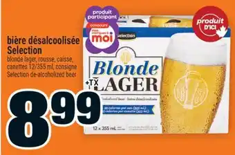 Super C bière désalcoolisée Selection | Selection de-alcoholized beer offer