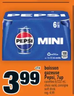Super C boisson gazeuse Pepsi, 7up | soft drink offer