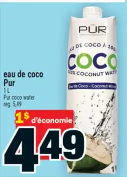 Super C EAU DE COCO PUR | PUR COCO WATER offer