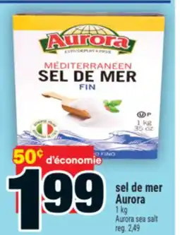 Super C sel de mer Aurora | Aurora sea salt offer