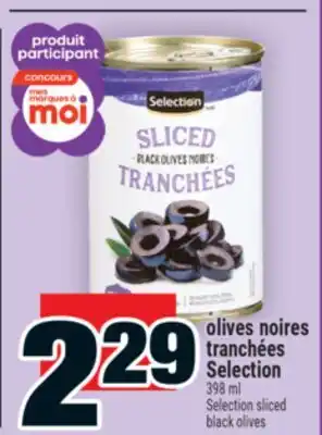 Super C olives noires tranchées Selection | Selection sliced black olives offer