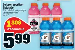 Super C boisson sportive Gatorade | Gatorade sport drink offer